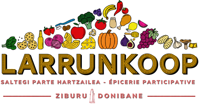 Larrunkoop — Saltegi parte hartzailea, épicerie participative — Ziburu Donibane